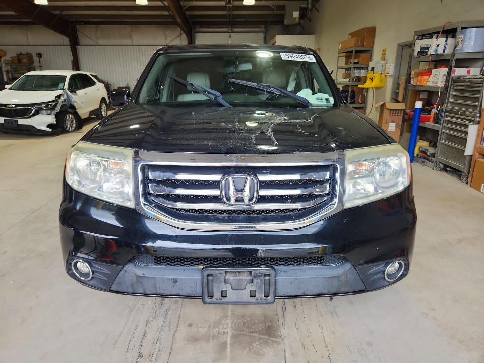 59640076 :رقم المزاد ، 5FNYF4H79FB019618 vin ، 2015 Honda Pilot Exl مزاد بيع