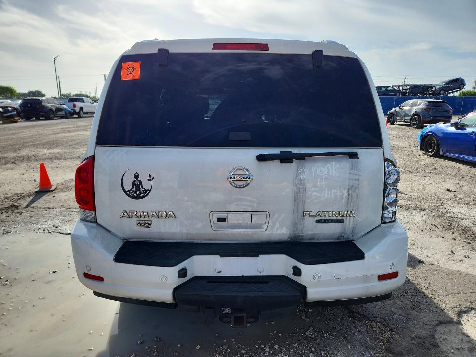 61387446 :رقم المزاد ، 5N1BA0NF7AN614580 vin ، 2010 Nissan Armada مزاد بيع
