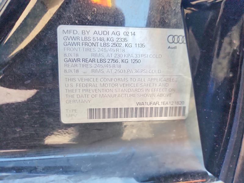 Продаж на аукціоні авто 2014 Audi A4 Allroad, vin: WA1UFAFL1EA121820, номер лоту: 63184206