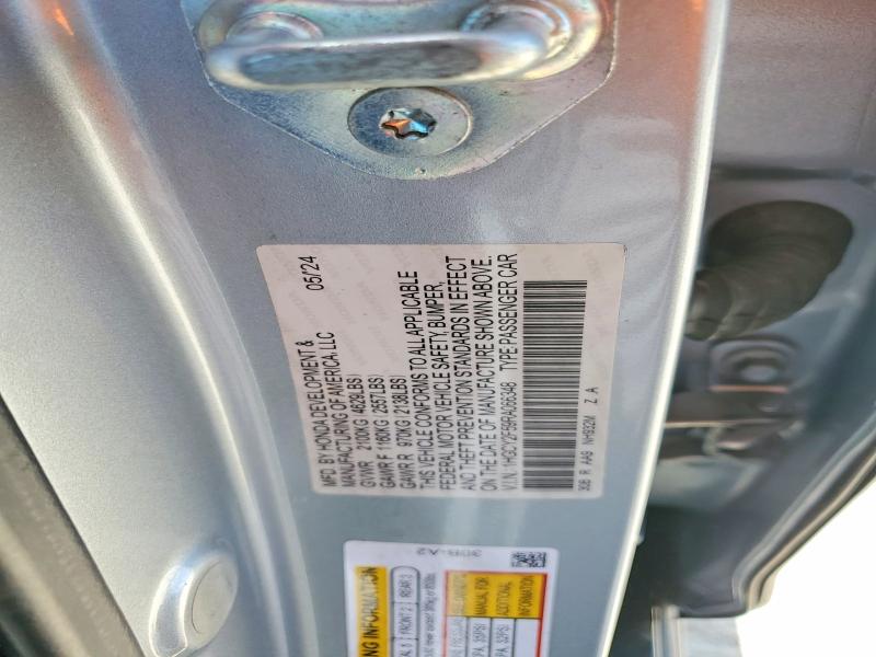 Продажа на аукционе авто 2024 Honda Accord, vin: 1HGCY2F59RA066348, номер лота: 62240956