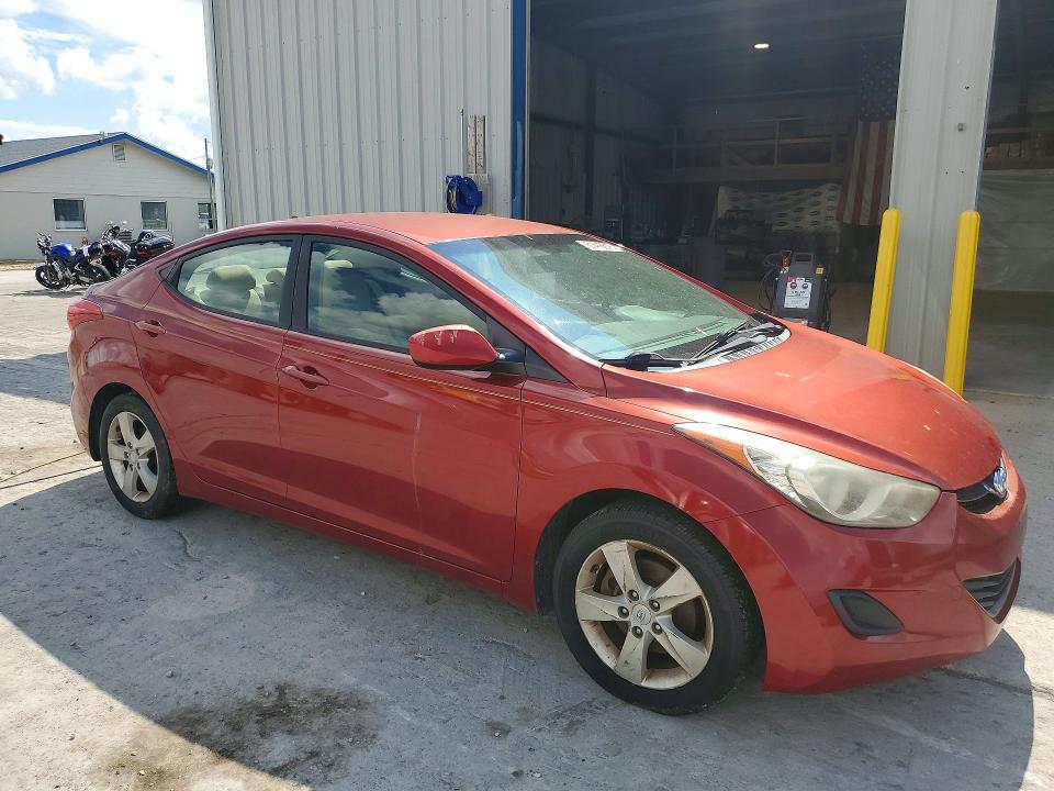 2011 Hyundai Elantra მანქანა იყიდება აუქციონზე, vin: KMHDH4AE2BU101009, აუქციონის ნომერი: 61418616