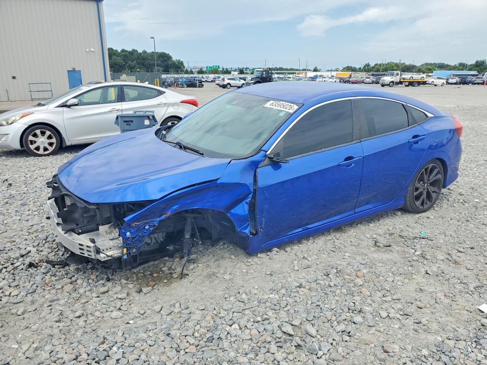 63595026 :رقم المزاد ، 2HGFC2F85LH601982 vin ، 2020 Honda Civic مزاد بيع
