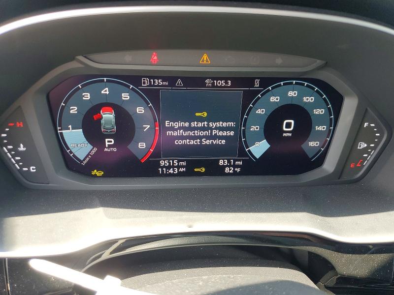 85621155 :رقم المزاد ، WA1DECF39S1033544 vin ، 2025 Audi Q3 مزاد بيع