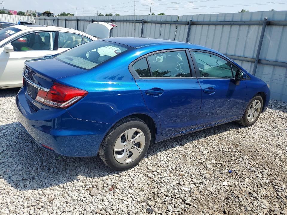 Продаж на аукціоні авто 2013 Honda Civic, vin: 19XFB2F53DE088297, номер лоту: 62763666