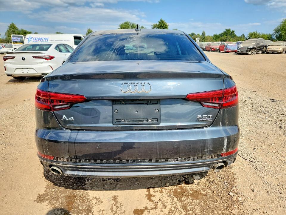2017 Audi A4 მანქანა იყიდება აუქციონზე, vin: WAUENAF44HN039564, აუქციონის ნომერი: 60393736