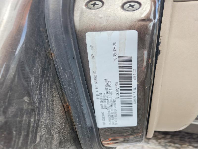59695126 :رقم المزاد ، 4S3BL626187219010 vin ، 2008 Subaru Legacy مزاد بيع