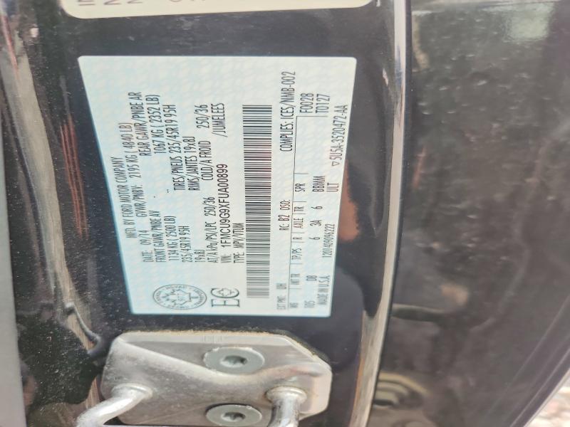 Продажа на аукционе авто 2015 Ford Escape, vin: 1FMCU9G9XFUA00899, номер лота: 61071576