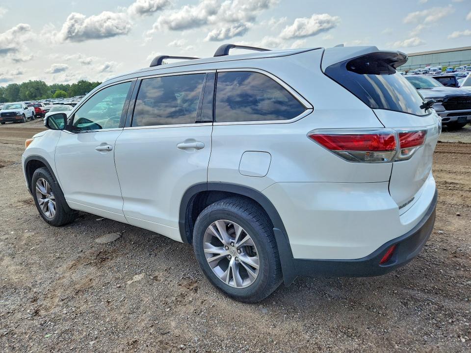 Продажа на аукционе авто 2015 Toyota Highlander, vin: 5TDKKRFH5FS085217, номер лота: 62103136