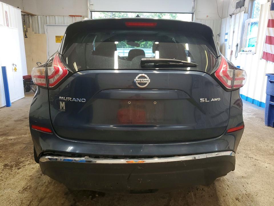 62124296 :رقم المزاد ، 5N1AZ2MH2GN117478 vin ، 2016 Nissan Murano مزاد بيع