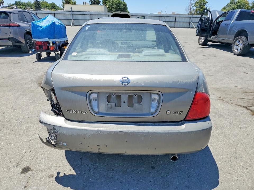 2006 Nissan Sentra მანქანა იყიდება აუქციონზე, vin: 3N1CB51D06L565031, აუქციონის ნომერი: 56529496