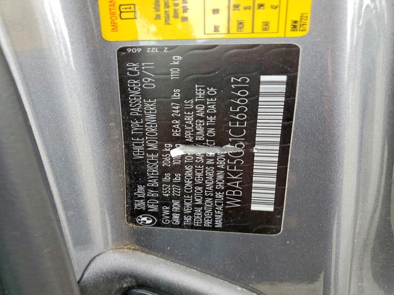 Продаж на аукціоні авто 2012 Bmw 328, vin: WBAKF5C51CE656613, номер лоту: 59339336