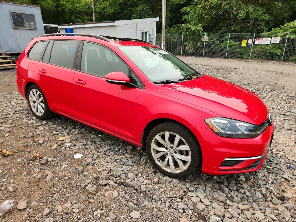 Продажа на аукционе авто 2019 Volkswagen Golf Sportwagen, vin: 3VWY57AU0KM501918, номер лота: 60784376