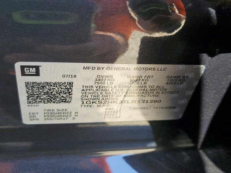Продажа на аукционе авто 2020 Gmc Yukon Xl, vin: 1GKS2HKJ7LR131390, номер лота: 60718576