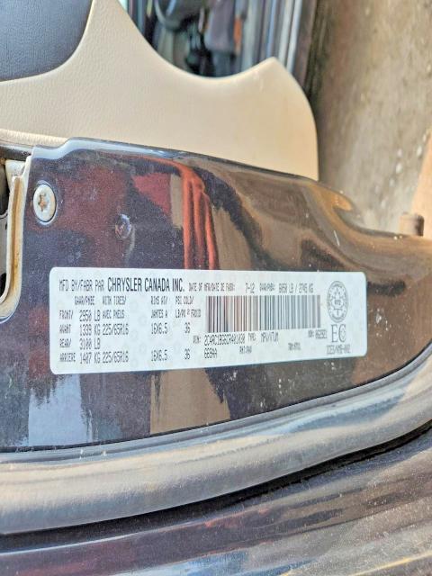 58254896 :رقم المزاد ، 2C4RC1BG6CR401030 vin ، 2012 Chrysler Town & Country مزاد بيع