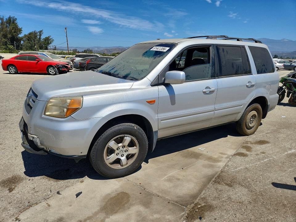 Auction sale of the 2007 Honda Pilot, vin: 5FNYF284X7B043633, lot number: 61441356