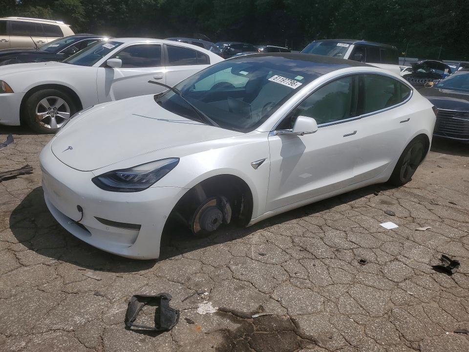 61197796 :رقم المزاد ، 5YJ3E1EA9LF615609 vin ، 2020 Tesla Model 3 مزاد بيع