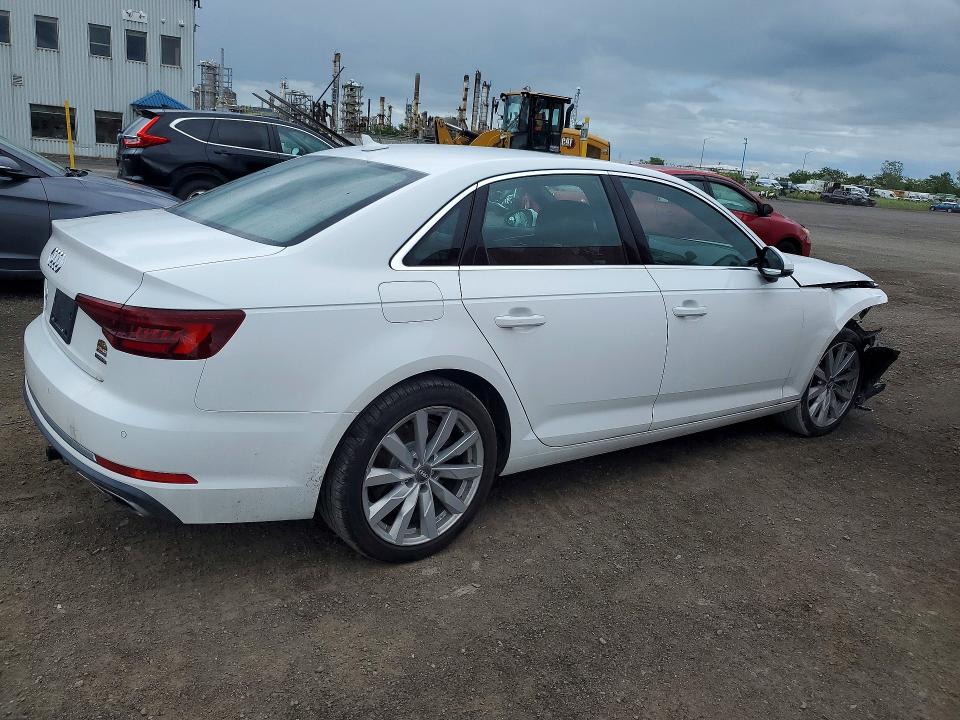 2019 Audi A4 მანქანა იყიდება აუქციონზე, vin: WAUANAF44KN010118, აუქციონის ნომერი: 61839716