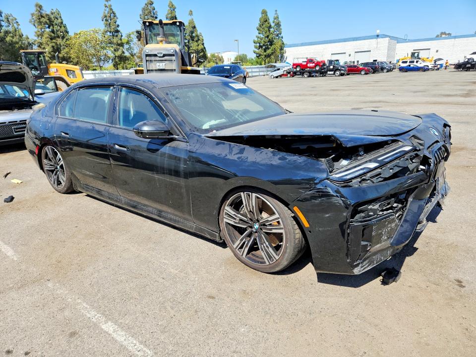 2023 Bmw I7 მანქანა იყიდება აუქციონზე, vin: WBY53EJ09PCN55206, აუქციონის ნომერი: 62653226