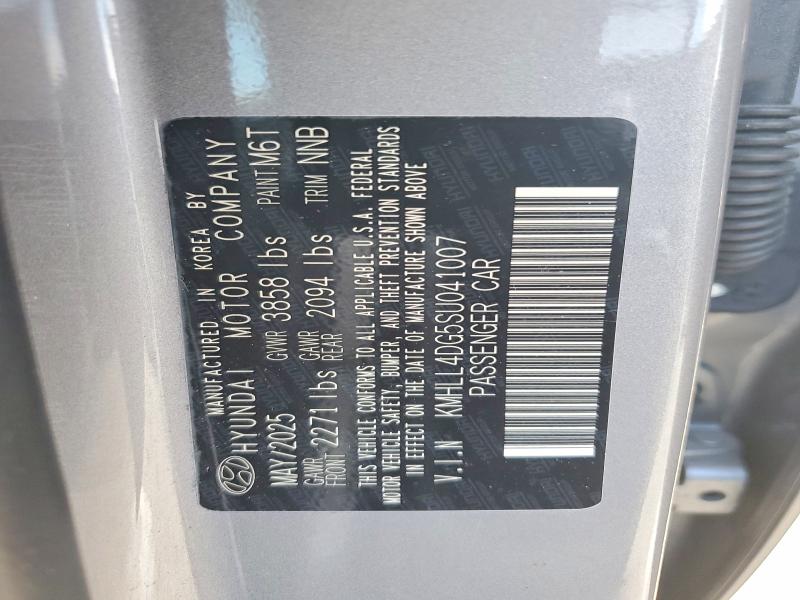 Продажа на аукционе авто 2025 Hyundai Elantra, vin: KMHLL4DG5SU041007, номер лота: 85769085