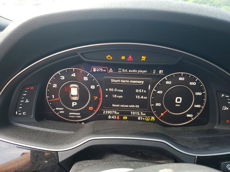 2018 Audi Q7 მანქანა იყიდება აუქციონზე, vin: WA1LAAF7XJD000449, აუქციონის ნომერი: 59370236