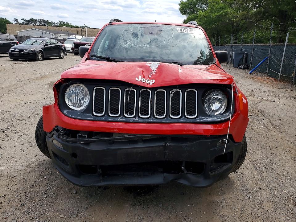 Продаж на аукціоні авто 2018 Jeep Renegade, vin: ZACCJBAB8JPG78920, номер лоту: 61973816
