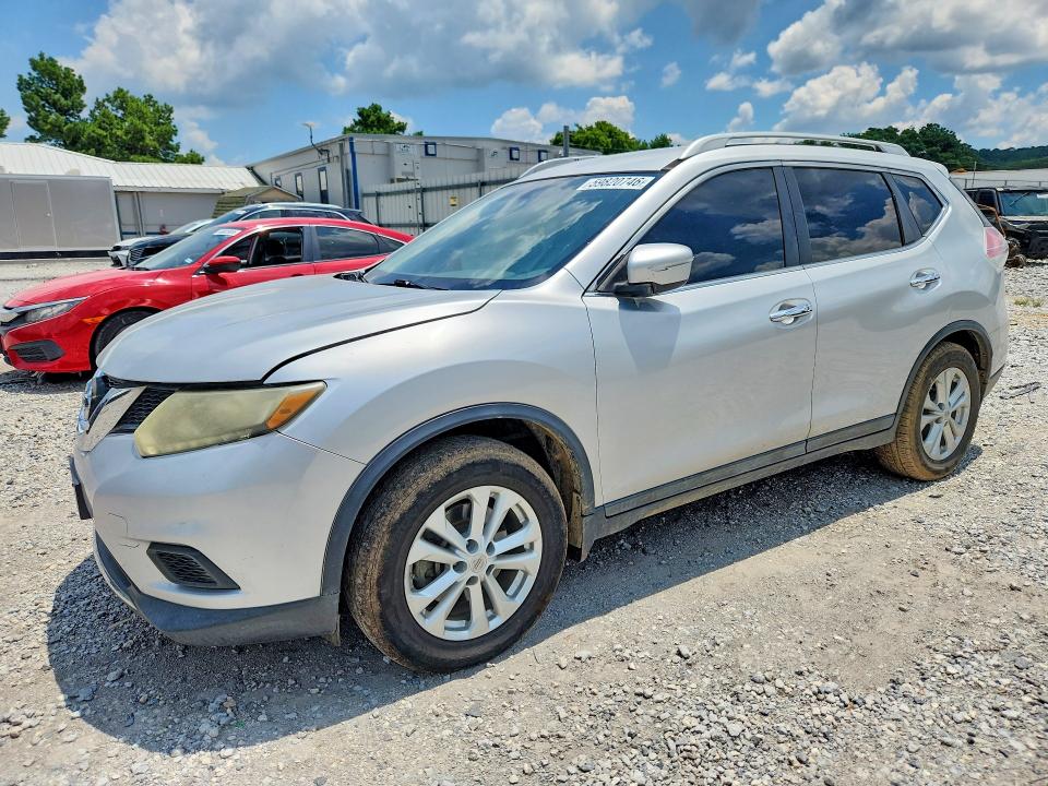 59820746 :رقم المزاد ، 5N1AT2MLXEC758277 vin ، 2014 Nissan Rogue مزاد بيع