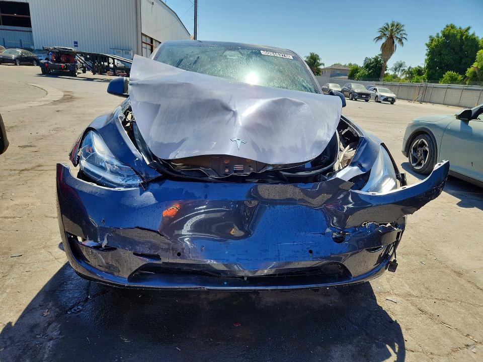 60846376 :رقم المزاد ، 5YJYGDED8MF124395 vin ، 2021 Tesla Model  Y مزاد بيع