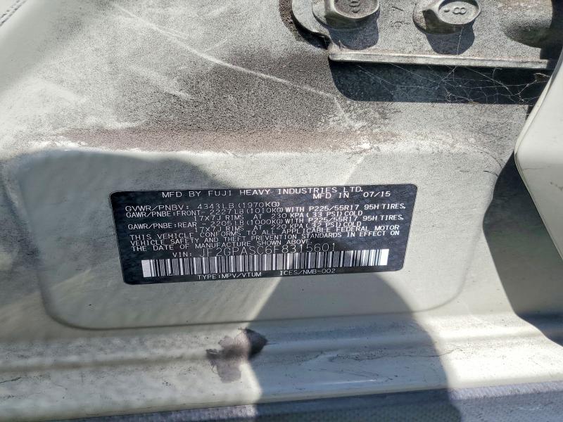 Продаж на аукціоні авто 2015 Subaru Xv Crosstrek, vin: JF2GPASC6F8315601, номер лоту: 63005396