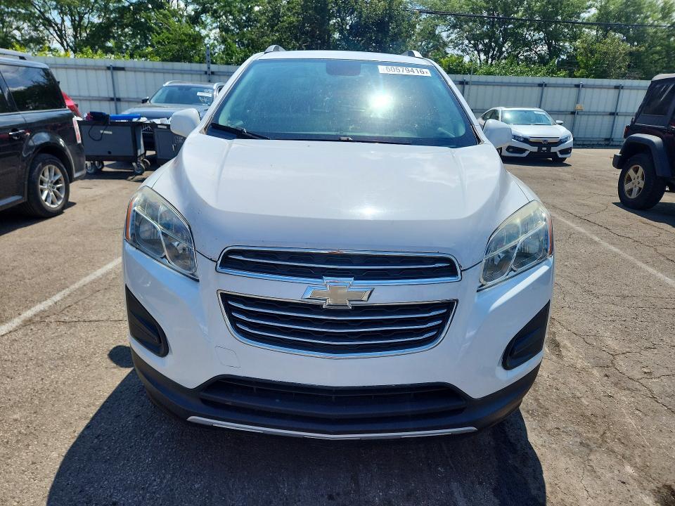 2016 Chevrolet Trax მანქანა იყიდება აუქციონზე, vin: 3GNCJLSB9GL268379, აუქციონის ნომერი: 60579416