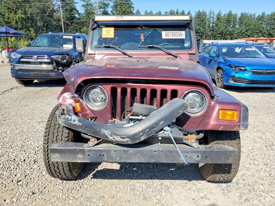 Продажа на аукционе авто 2001 Jeep Wrangler / Tj, vin: 1J4FA29P61P311261, номер лота: 60700556