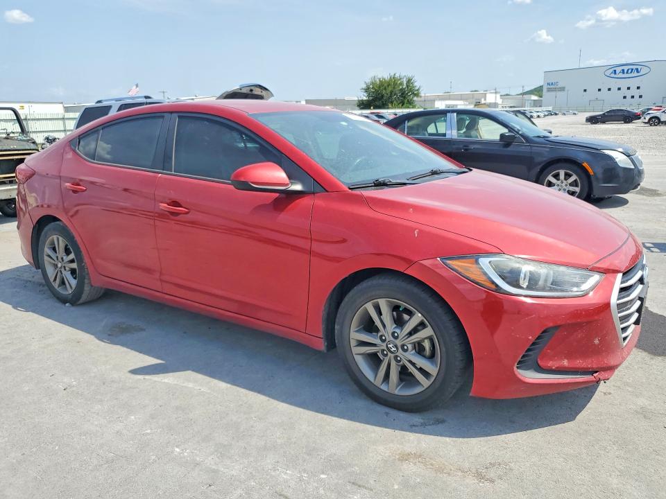 62718286 :رقم المزاد ، 5NPD84LF0JH223919 vin ، 2018 Hyundai Elantra مزاد بيع