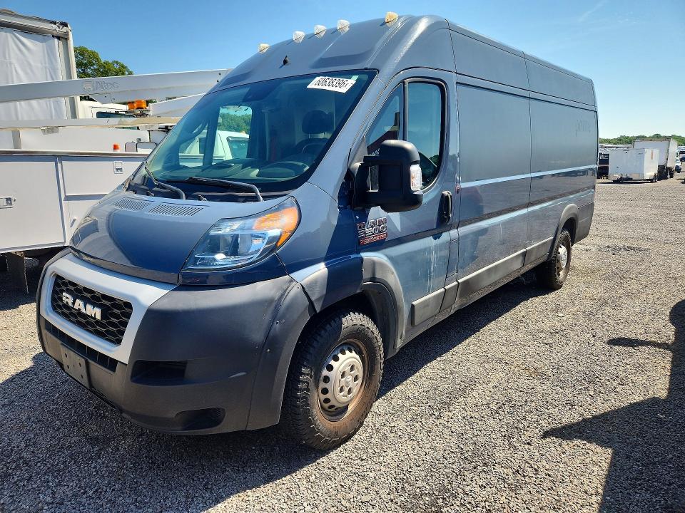 Продажа на аукционе авто 2021 Ram Promaster 3500, vin: 3C6MRVJG2ME544469, номер лота: 60638396