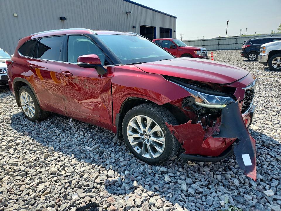 Продаж на аукціоні авто 2020 Toyota Highlander, vin: 5TDDZRBH5LS020258, номер лоту: 62971416