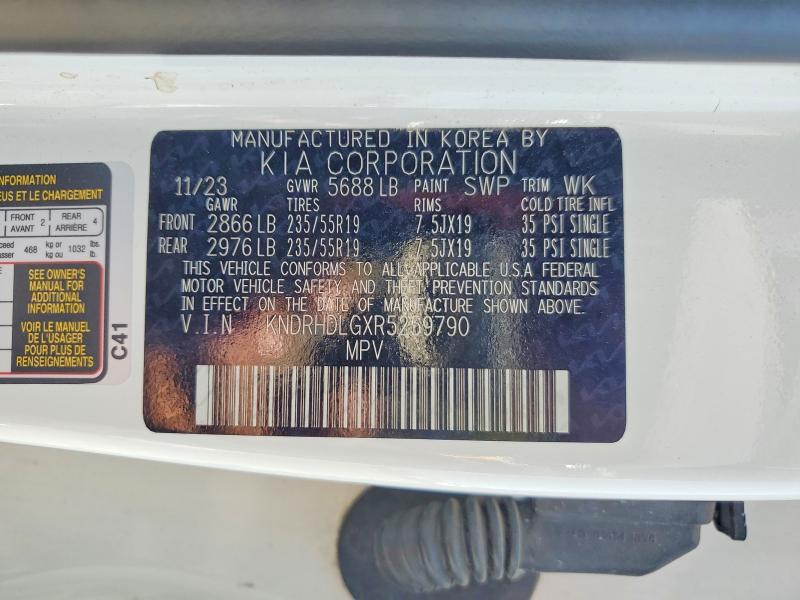 Продажа на аукционе авто 2024 Kia Sorento, vin: KNDRHDLGXR5259790, номер лота: 62971116