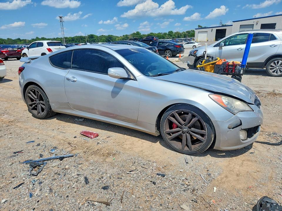 2012 Hyundai Genesis Coupe მანქანა იყიდება აუქციონზე, vin: KMHHU6KH6CU078322, აუქციონის ნომერი: 59980146