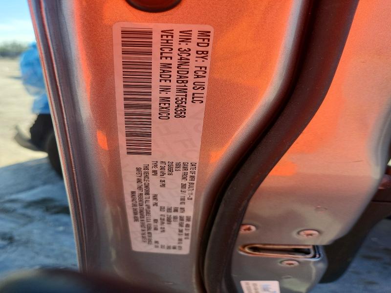 Продажа на аукционе авто 2021 Jeep Compass, vin: 3C4NJDAB1MT554358, номер лота: 59337826