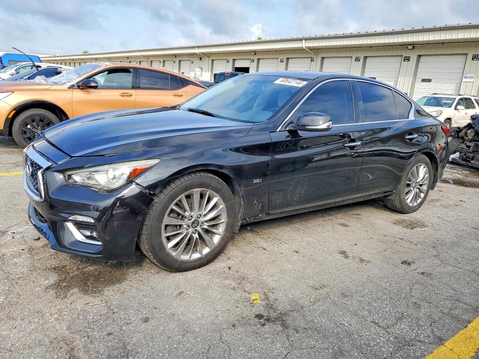 2018 Infiniti Q50 მანქანა იყიდება აუქციონზე, vin: JN1EV7AR3JM439316, აუქციონის ნომერი: 60642146
