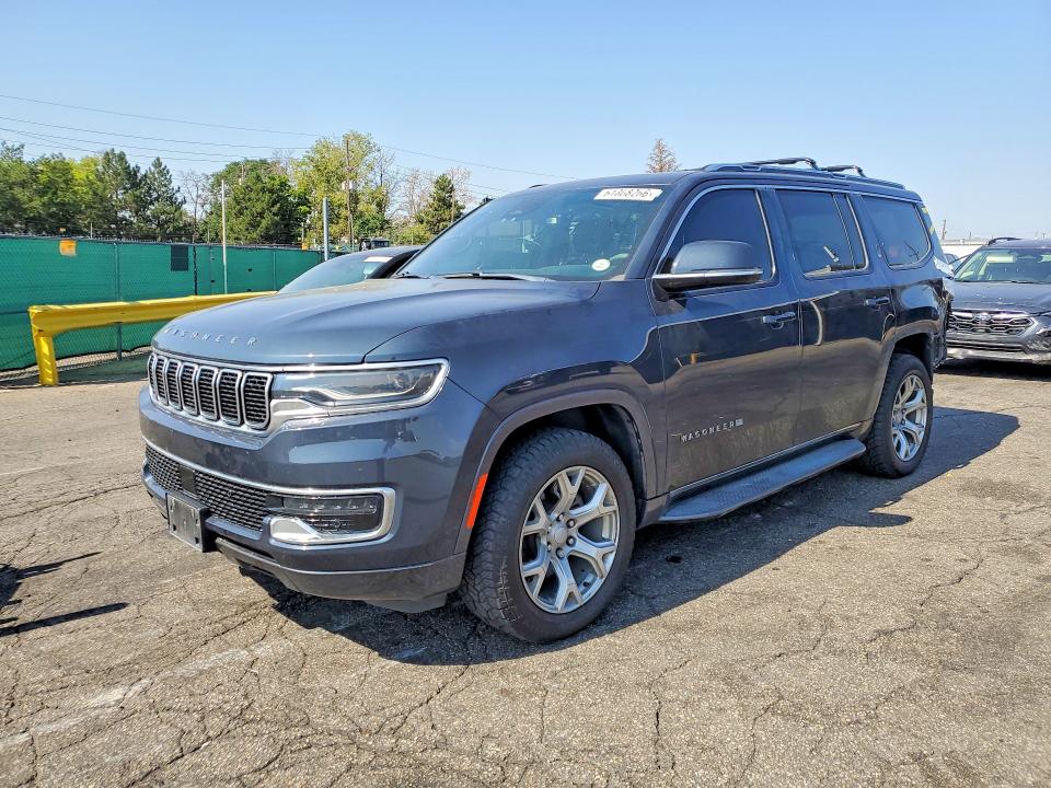 61808266 :رقم المزاد ، 1C4SJVAT7NS206701 vin ، 2022 Jeep Wagoneer مزاد بيع