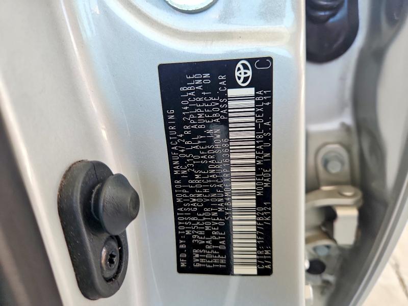 Aukcja sprzedaży 2024 Toyota Corolla, vin: 5YFB4MDEXRP163686, numer aukcji: 63220436