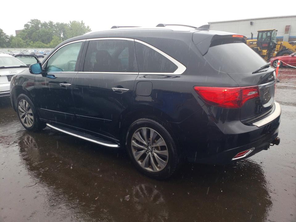63249626 :رقم المزاد ، 5FRYD4H45EB015266 vin ، 2014 Acura Mdx مزاد بيع