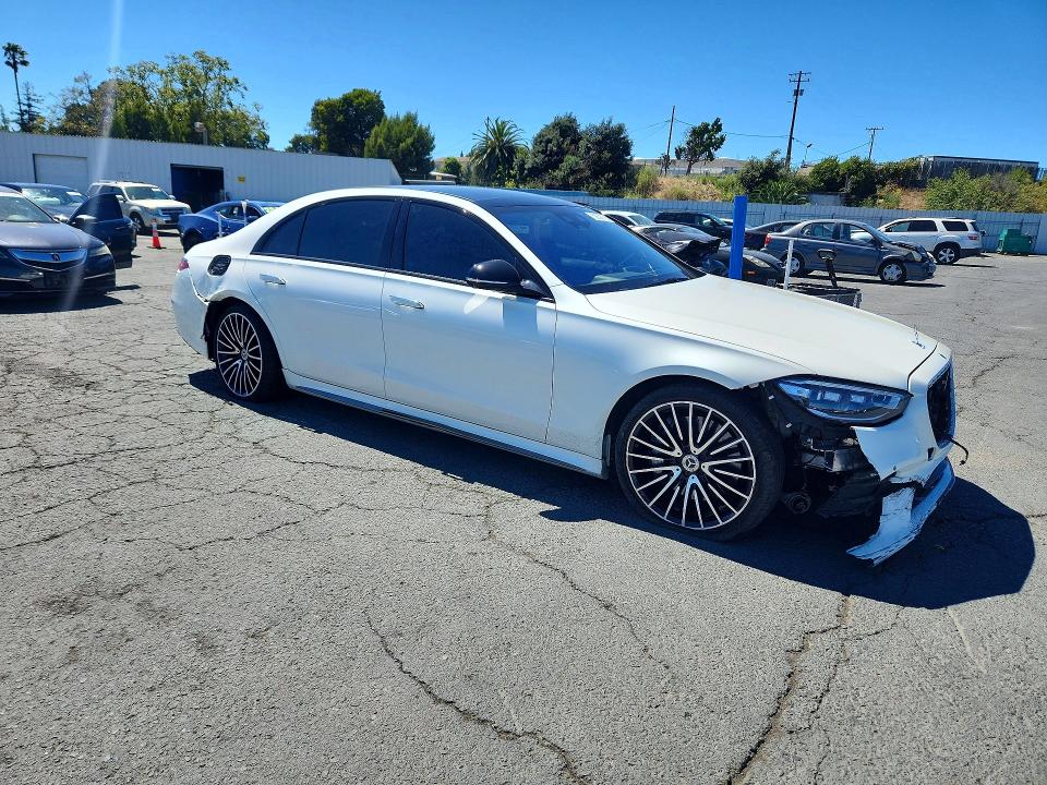 2023 Mercedes-benz S მანქანა იყიდება აუქციონზე, vin: W1K6G6DB8PA180679, აუქციონის ნომერი: 62629196