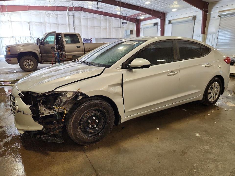 62074036 :رقم المزاد ، 5NPD74LF8JH299245 vin ، 2018 Hyundai Elantra مزاد بيع