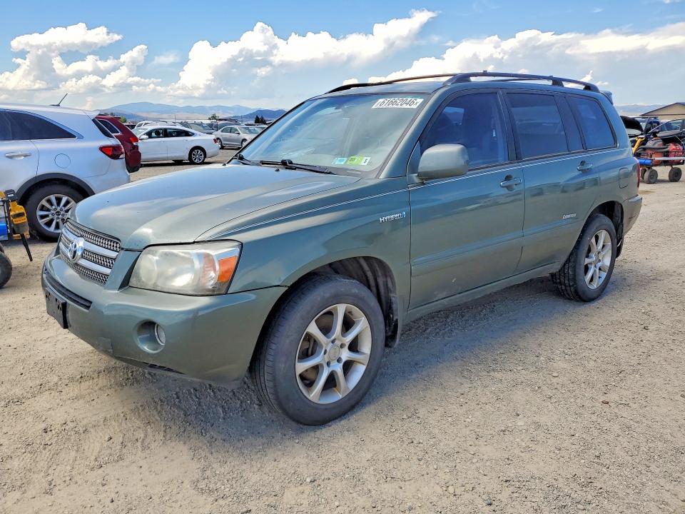 2007 Toyota Highlander მანქანა იყიდება აუქციონზე, vin: JTEHW21A970034500, აუქციონის ნომერი: 61662046