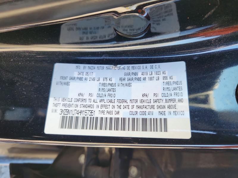 Aukcja sprzedaży 2017 Mazda 3, vin: 3MZBN1U74HM157351, numer aukcji: 60090606