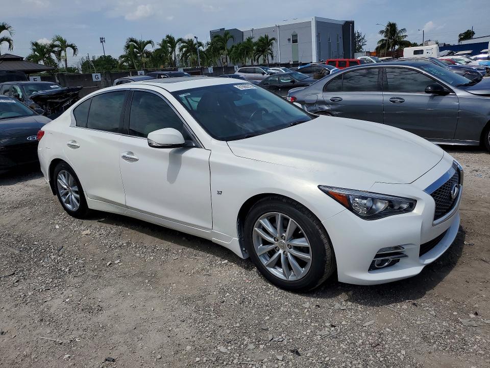 Продаж на аукціоні авто 2015 Infiniti Q50, vin: JN1BV7AP8FM330553, номер лоту: 61066216