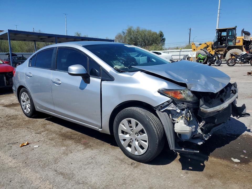 2012 Honda Civic მანქანა იყიდება აუქციონზე, vin: 2HGFB2F56CH608433, აუქციონის ნომერი: 60085656