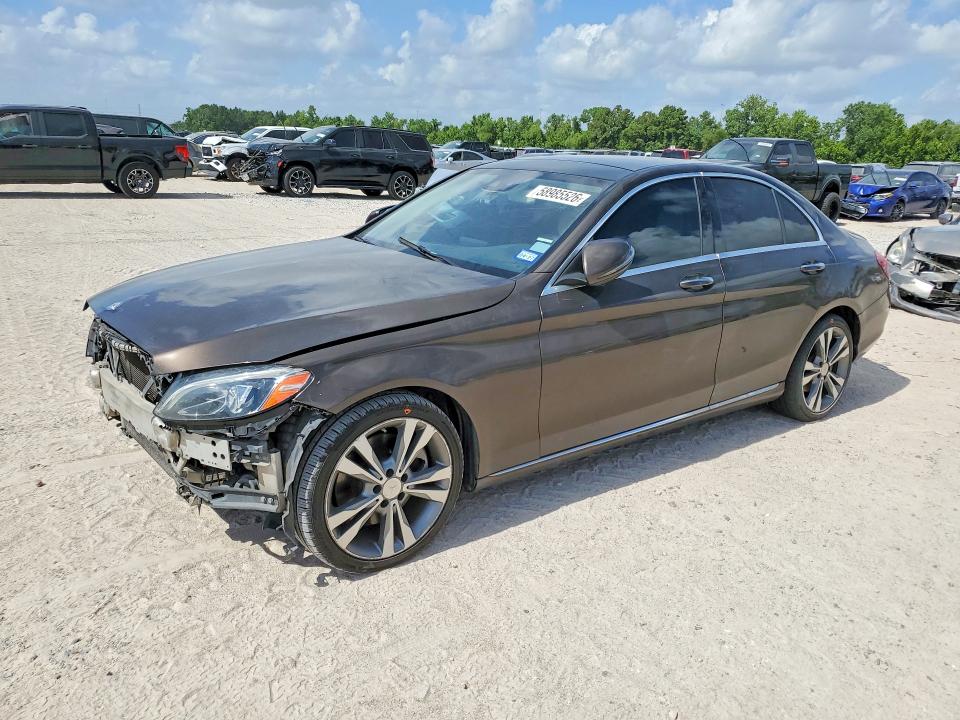58985526 :رقم المزاد ، WDDWF4JB9GR183989 vin ، 2016 Mercedes-benz C مزاد بيع