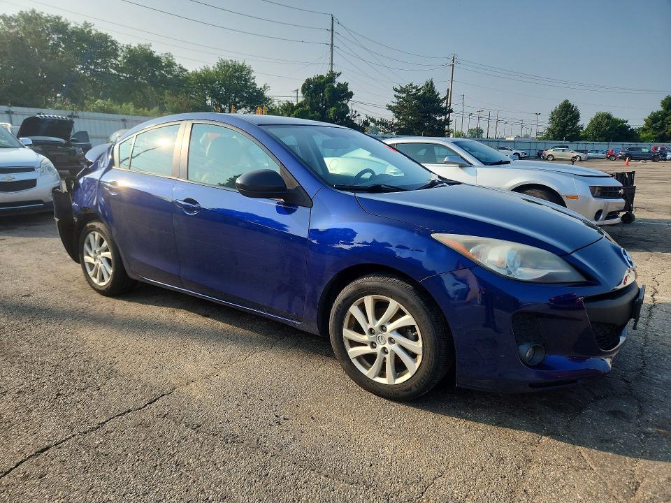 2012 Mazda 3 მანქანა იყიდება აუქციონზე, vin: JM1BL1W78C1602282, აუქციონის ნომერი: 61757136