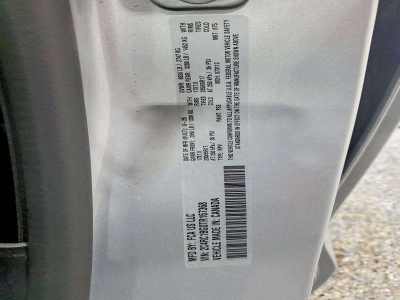 Aukcja sprzedaży 2026 Chrysler Pacifica, vin: 2C4RC1BG0TR167368, numer aukcji: 60637106
