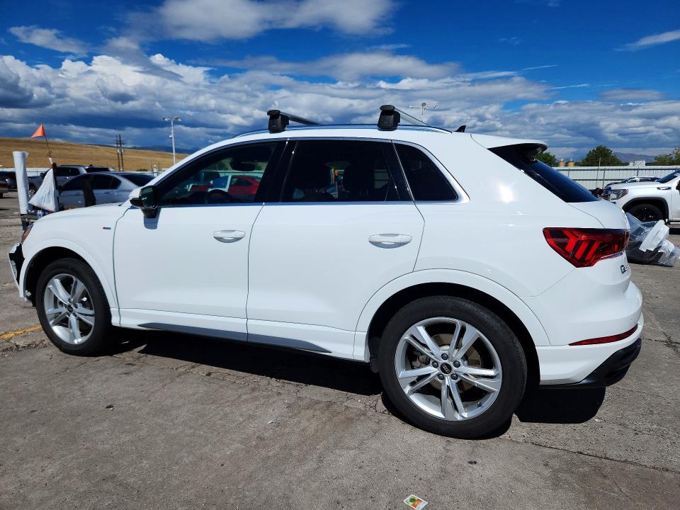 2022 Audi Q3 მანქანა იყიდება აუქციონზე, vin: WA1DECF36N1145366, აუქციონის ნომერი: 62273806